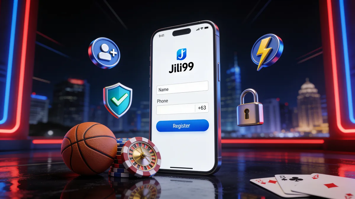 Jili99 Login Process for players in the Philippines